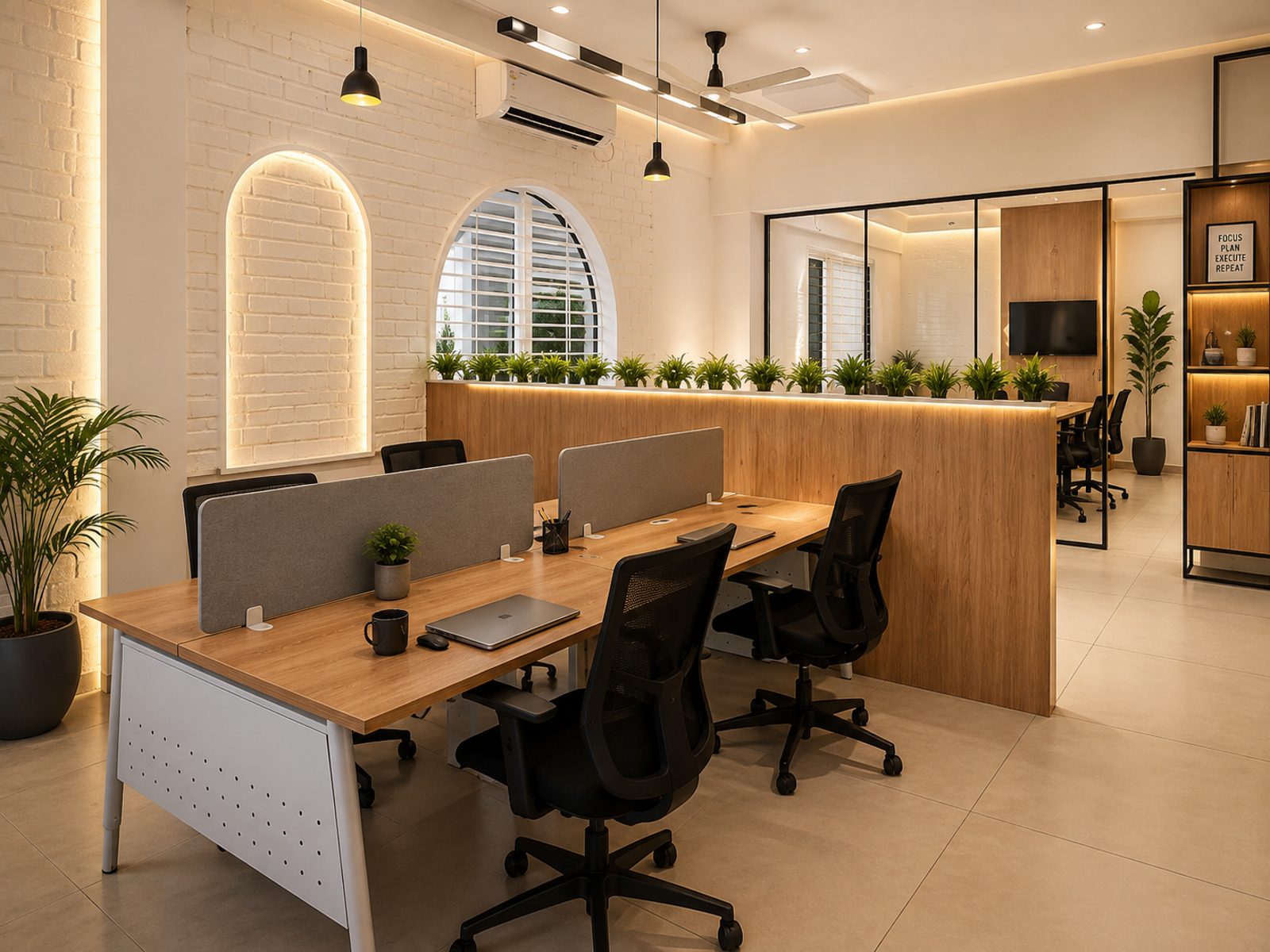 Inside the InteQuant Advisors office